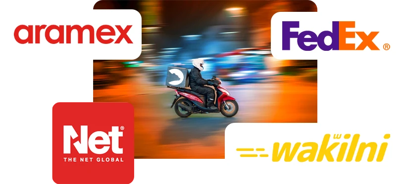 aramex fedex net wakilni arab shipping delivery carrier integration ecommerce website middle east lebanon