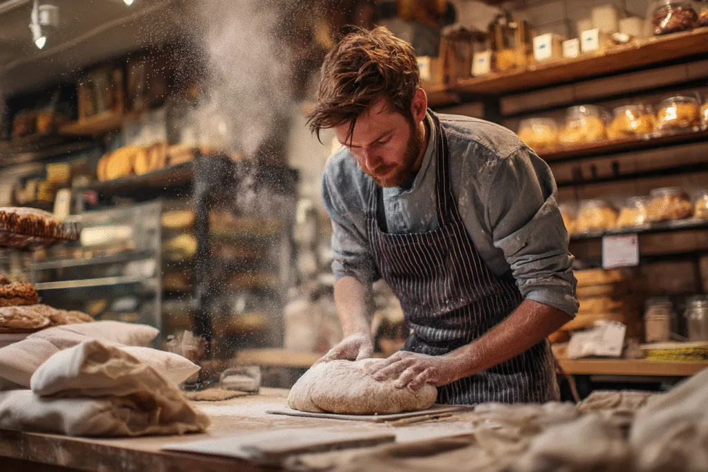 Bakery website showcasing a variety of baked goods with a clean