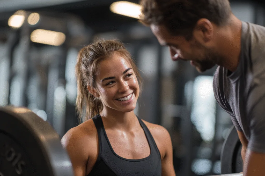 Personal trainer website with booking and payment features