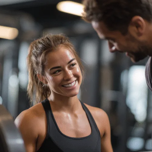 Personal trainer website with booking and payment features